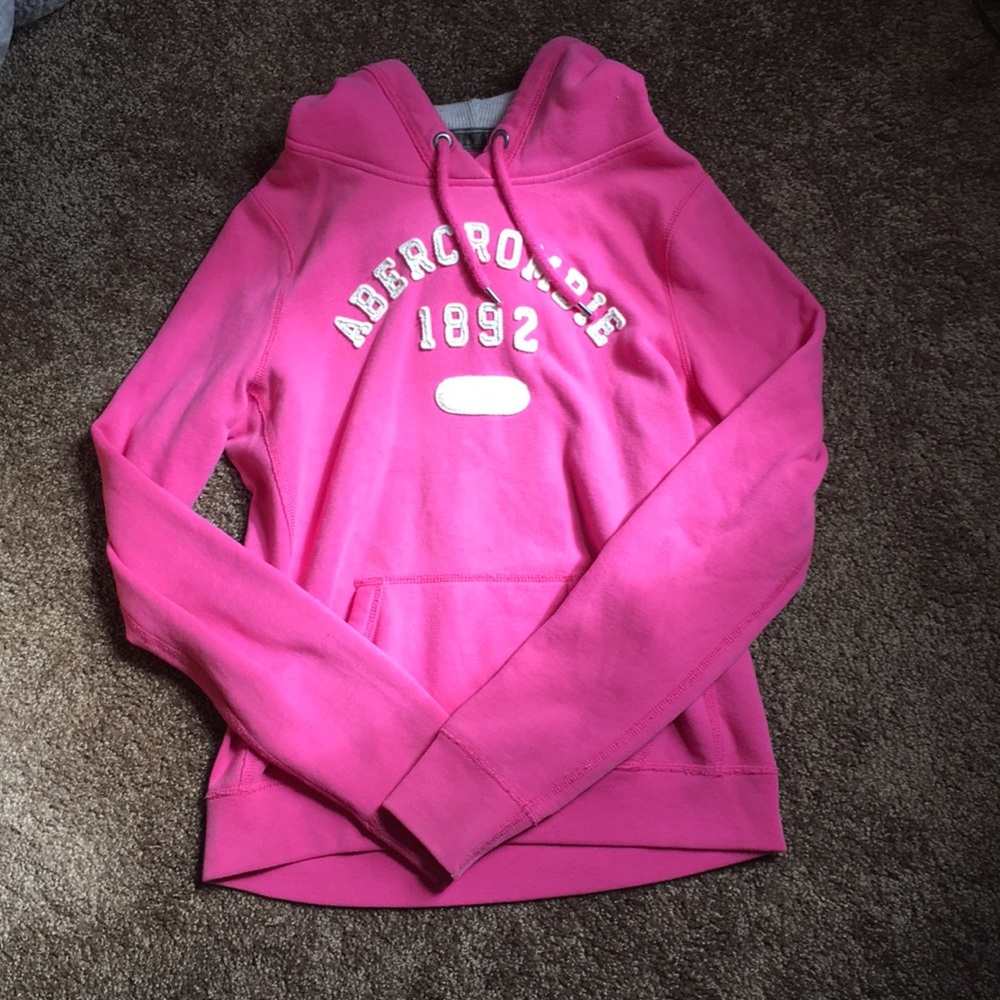 pink abercrombie sweatshirt